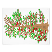 Theo e Inga Knutson Family Tree Poster