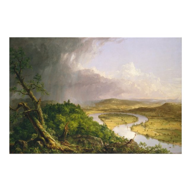 Foto Thomas Cole O Oxbow Rio Connecticut (Frente)