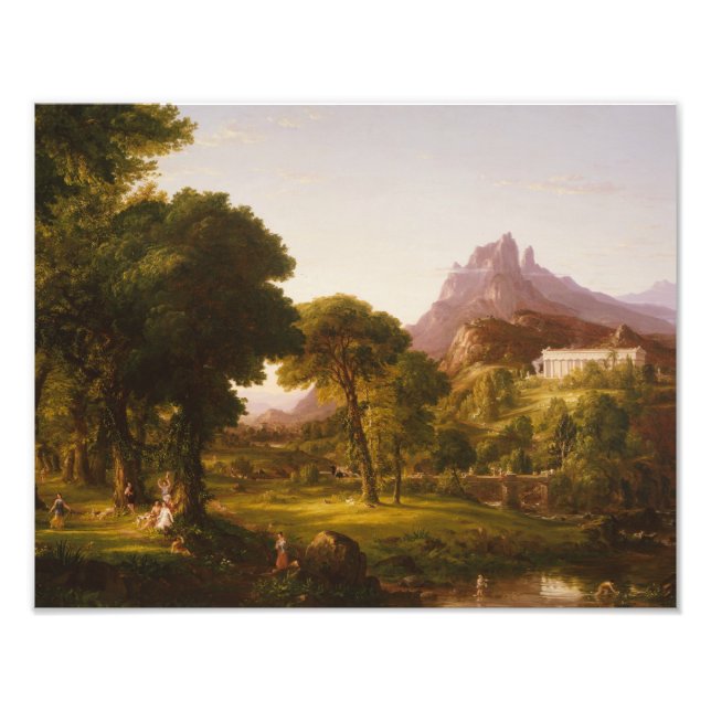Foto Thomas Cole - Sonho de Arcadia (Frente)