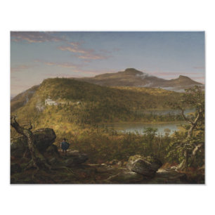Foto Thomas Cole - Uma visão dos dois lagos e da monta