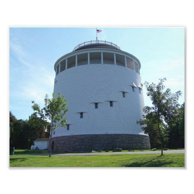 Foto Thomas Hill Standpipe Bangor, Maine (Frente)