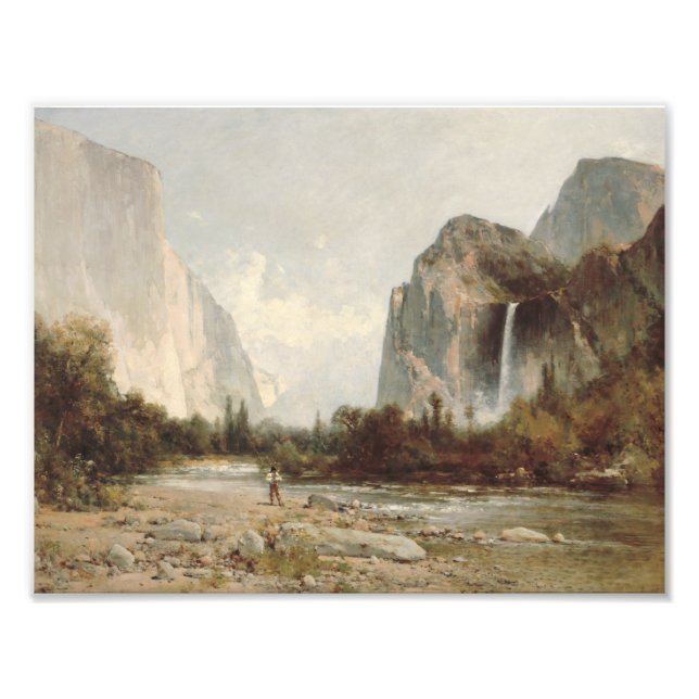 Foto Thomas Hill - Yosemite, Veil Bridal Cai (Frente)