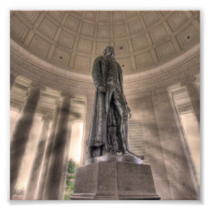 Foto Thomas Jefferson Memorial Bronze Estátua