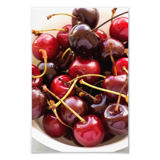 Foto tigela de Cerejas (Frente)