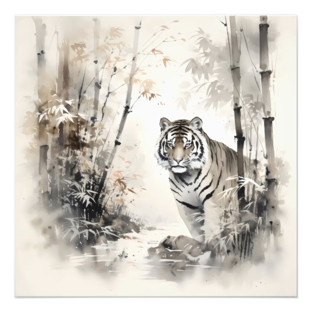 Foto Tiger Bamboo Forest (Frente)