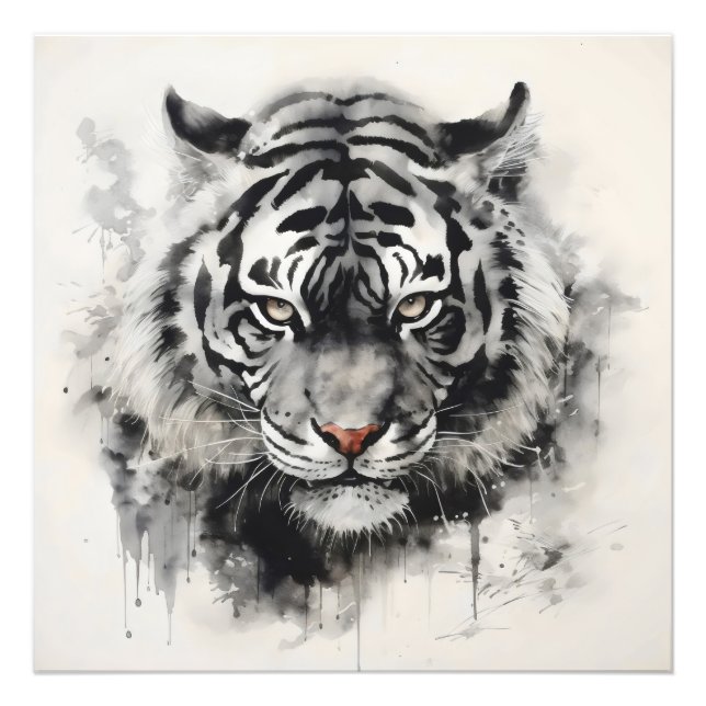 Foto Tigre de pintura (Frente)