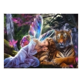 Foto Tigre e borboleta