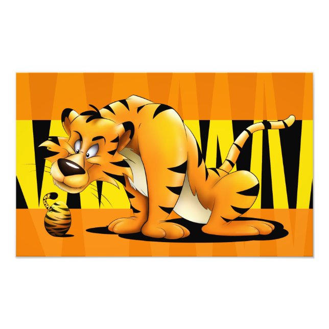 Foto Tigre e Cub (Frente)