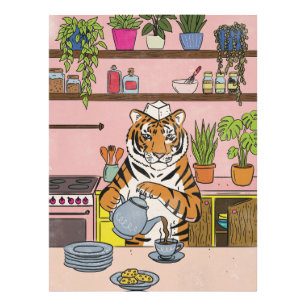 Foto Tigre Fazendo Chá