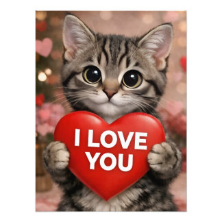 Foto Tinsel a Gatinha de Natal Eu Te Amo! Poster