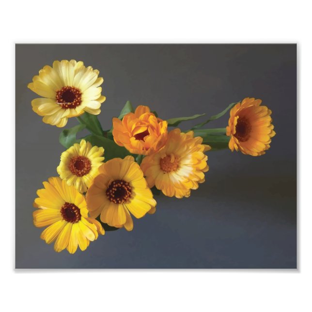 Foto Tinta de buquê Gerbera (Frente)