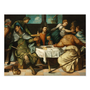 Foto Tintoretto - a ceia em Emmaus