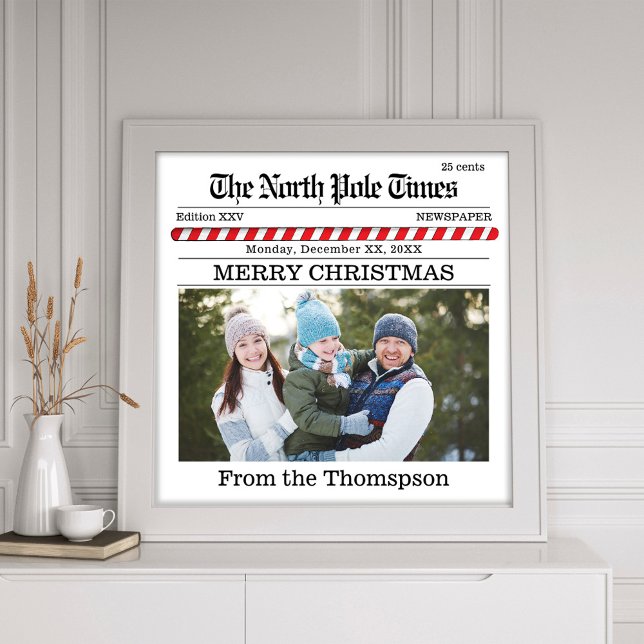 Foto Típica de Impressão de jornal simples e bonito de  (Cute simple whimsical newspaper print typography design.)