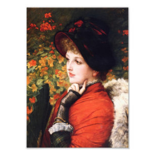 Foto Tipo de James Tissot de impressão da beleza