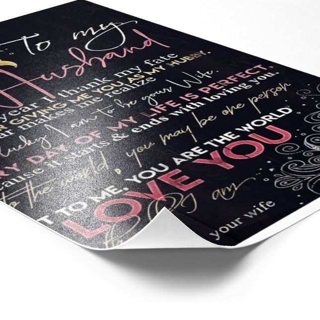 Foto To My Husband Letter | Best Father's Day Present | (Borda)