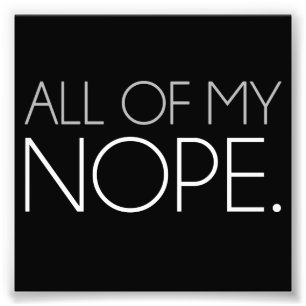 Foto Todo o meu NOPE