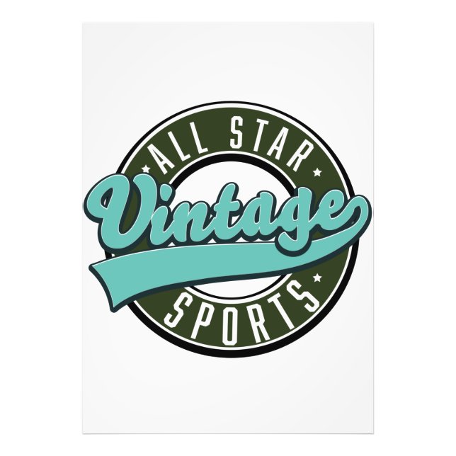 Foto todos os esportes vintage (Frente)