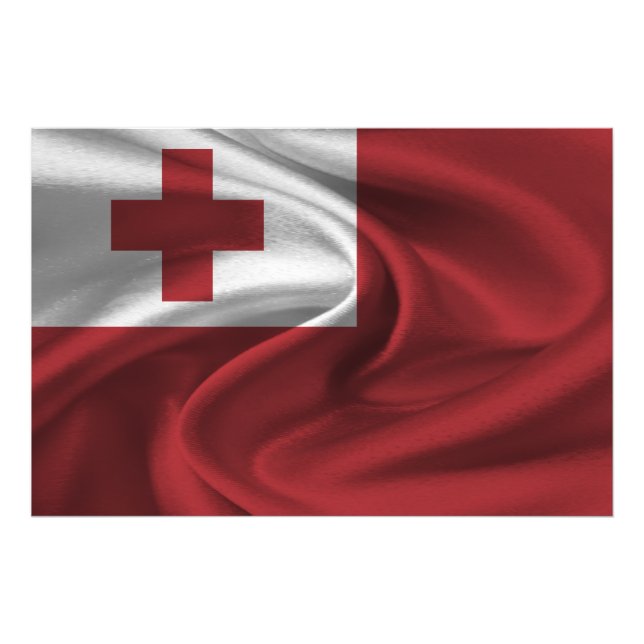 Foto Tonga Flag (Frente)