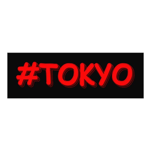 Foto "Tóquio" Design. Comprar Agora (Frente)