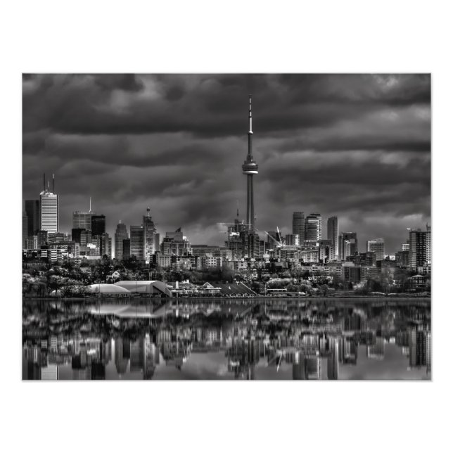 Foto Toronto Skyline At Sheldon Lookout Reflection No 2 (Frente)