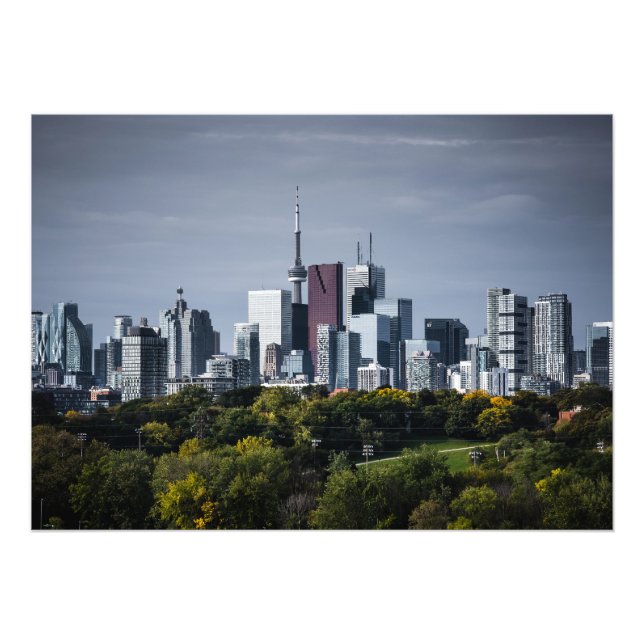 Foto Toronto Skyline Do Riverdale Park 9 Color (Frente)