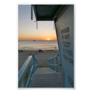 Foto Torre salva-vidas ao sol