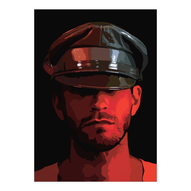 Foto Trabalhador de Vintage: Chivalry and Elegance (Frente)