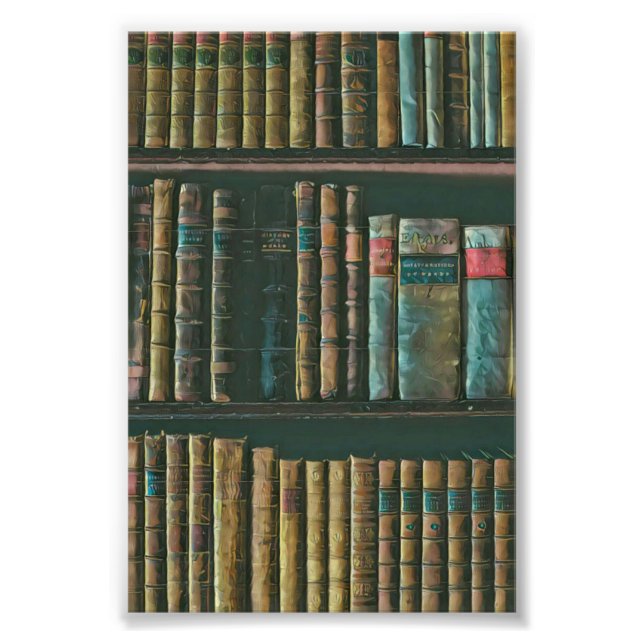 Foto Trabalho de arte de amante de biblioteca (Frente)
