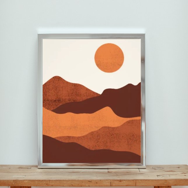 Foto Tranquil Sunset in the Pastel Mountains (Criador carregado)