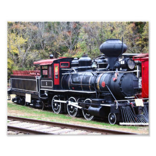 Foto Trem do motor de carvão