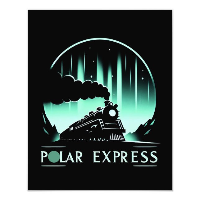 Foto Trem Polar Express Elegante (Frente)