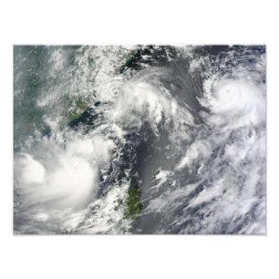 Foto Três tempestades fortes
