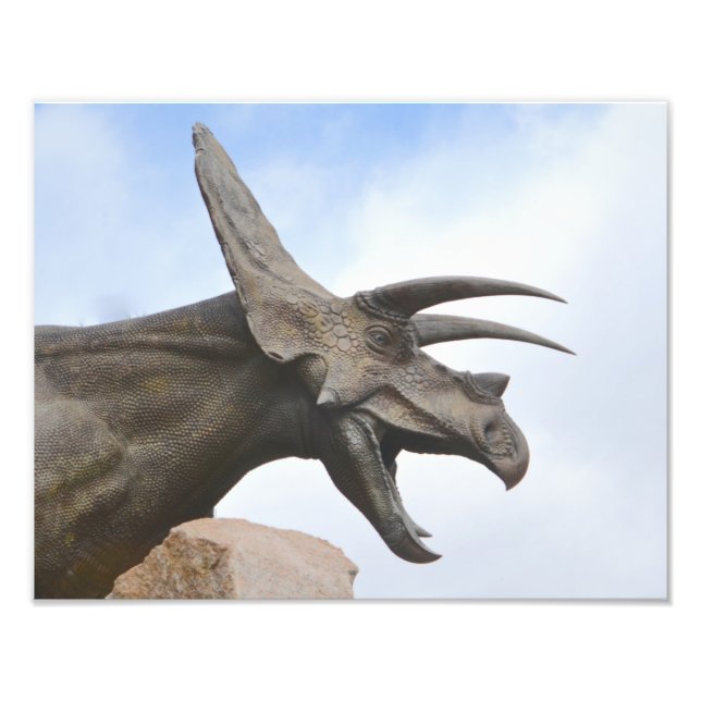 Foto Triceratops Dinossauro (Frente)