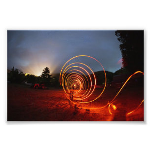 Foto Trilhos da edição Luz-Fogo-