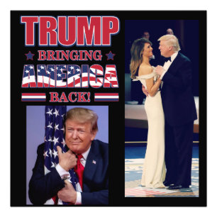 Foto Trump 2020 trazendo a América de volta