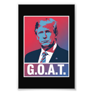 Foto Trump Campeão Eleição 2024 Republicano Vintage
