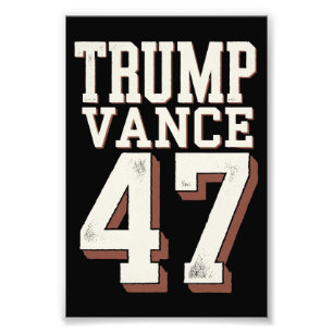Foto Trump Vance Presidente Vintage Trump vence