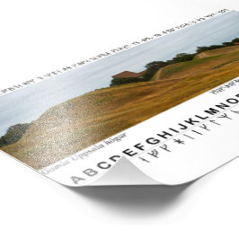 Foto Tryck — Kungshögarna + runalfabetet