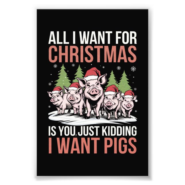 Foto Tudo O Que Eu Quero Para O Natal É Um Suéter Feio  (Frente)