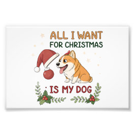 Foto Tudo o que Quero no Natal é a Arte do Meu Cachorro