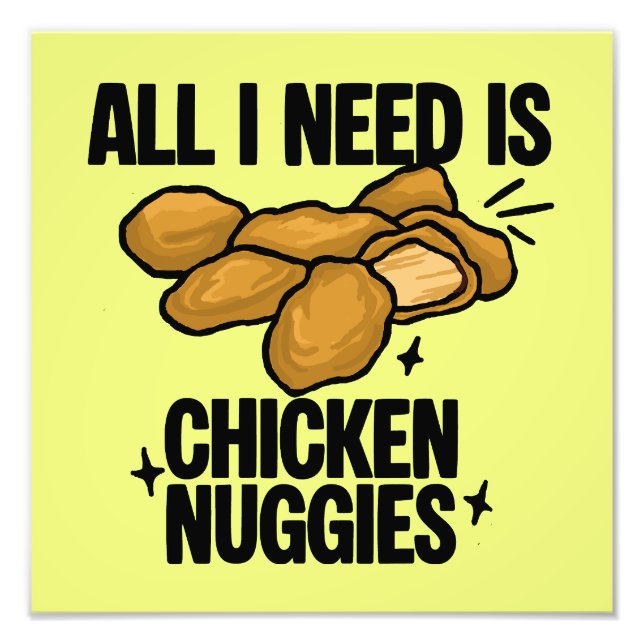 Foto Tudo Que Preciso É Nuggies De Frango (Frente)