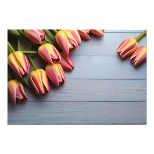 Foto Tulipas de primavera para Dia de os namorados