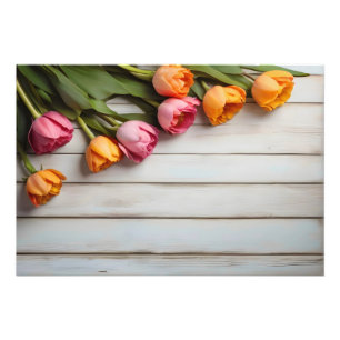 Foto Tulipas de primavera para Dia de os namorados