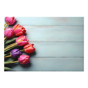 Foto Tulipas de primavera para Dia de os namorados