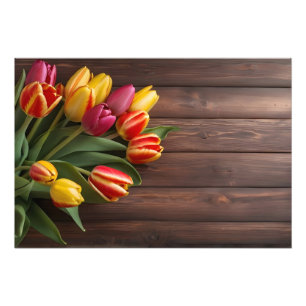 Foto Tulipas de primavera para Dia de os namorados