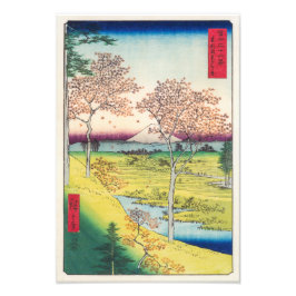Foto Twilight Hill em Meguro | Hiroshige |