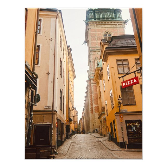 Foto Tyska Brinken, Gamla Stan, Cidade Velha, Estocolmo (Frente)