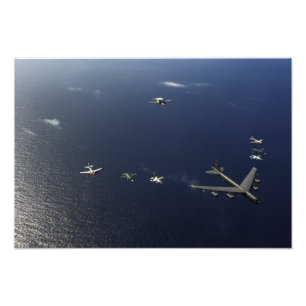 Foto Um avião 2 da força aérea de E.U.B-52