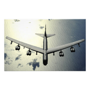 Foto Um B-52 Stratofortress em vôo