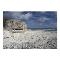 Um bunker desmoronante